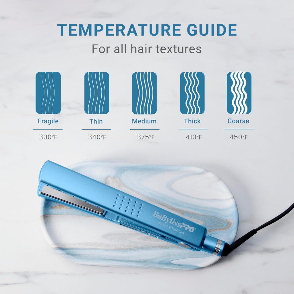 BaBylissPRO 1 1/4' Digital Ionic Flat Iron, Hair Straightener, Shorter Plates