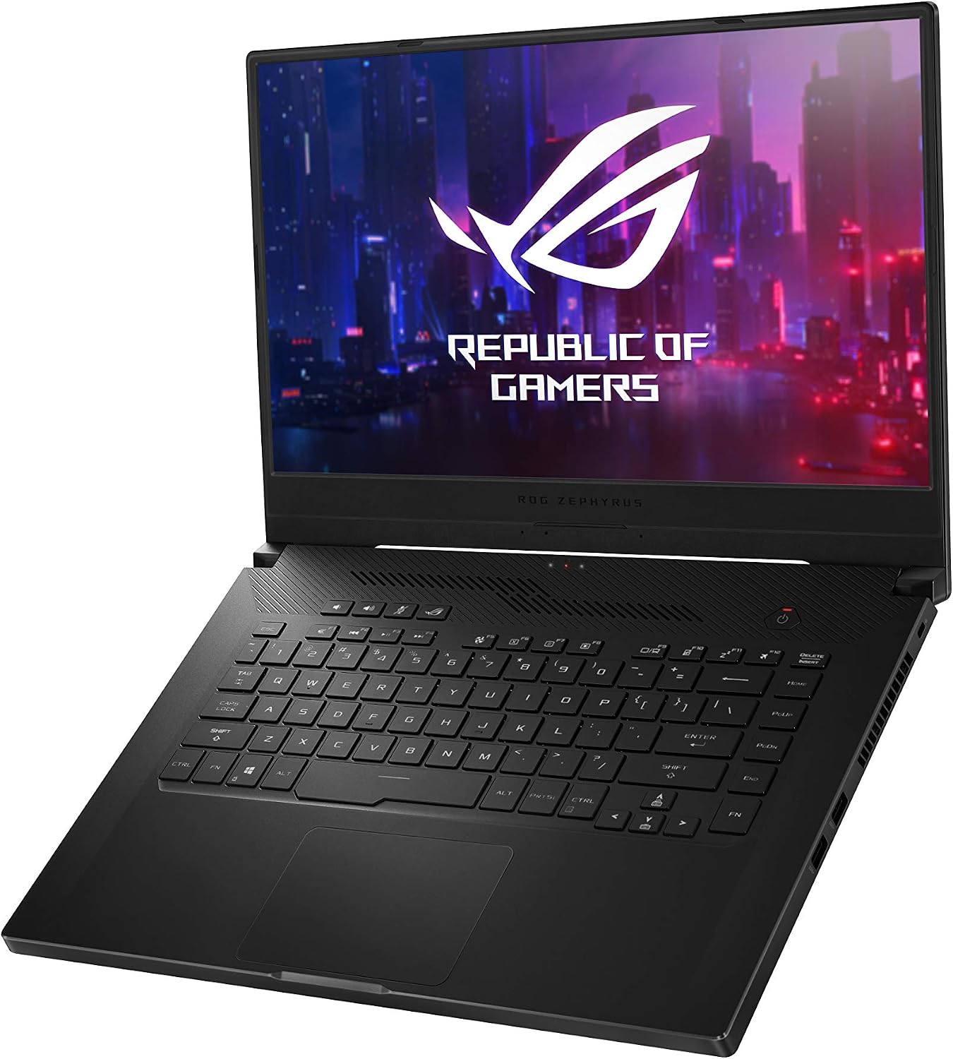 ROG Zephyrus G15 Ultra Slim Gaming Laptop, 15.6' 240Hz PANTONE Validated FHD Display, GeForce RTX 2060 Max-Q, AMD Ryzen 9 4900HS, 16GB DDR4, 1TB PCIe SSD, Gig+ Wi-Fi 6, Windows 10 Home, GA502IV-PH96