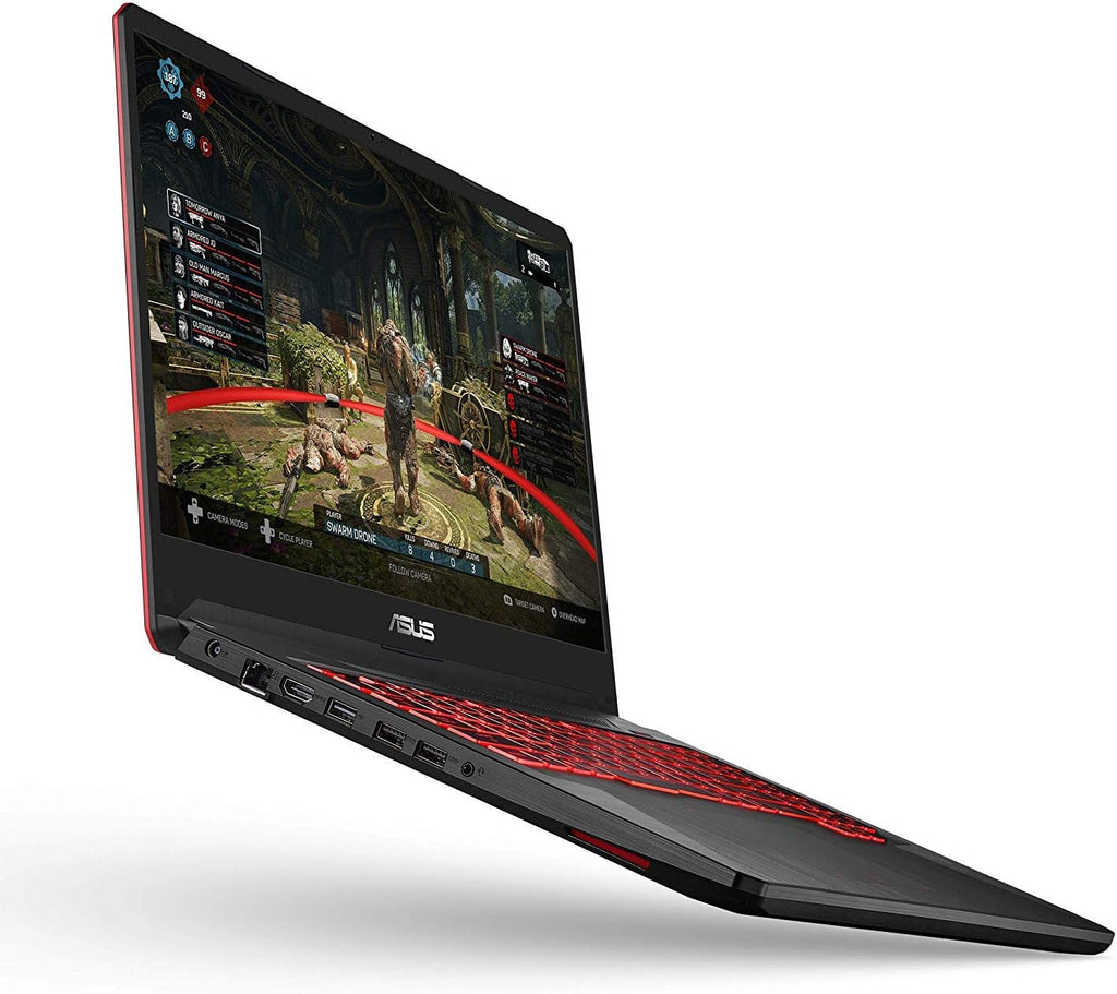 ASUS TUF Gaming Laptop, 17.3' Full HD IPS Type, AMD Ryzen 5 3550H CPU, AMD Radeon RX560X, 8GB DDR4, 512GB PCIe SSD, Gigabit Wi-Fi 5, Windows 10 Home - FX705DY-EH53