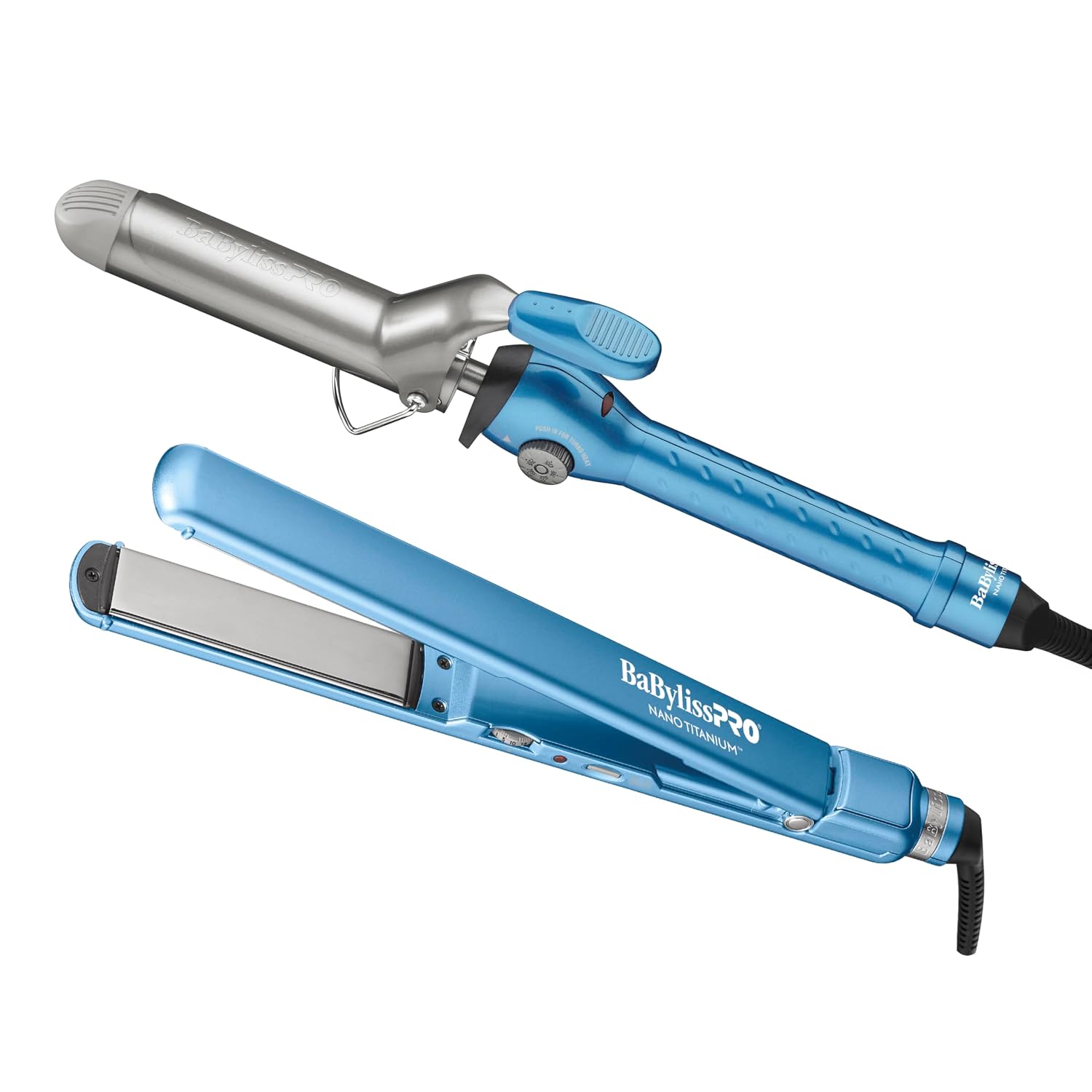BaBylissPRO 1' Ultra Thin Flat Iron, Hair Straightener, Shorter Plates
