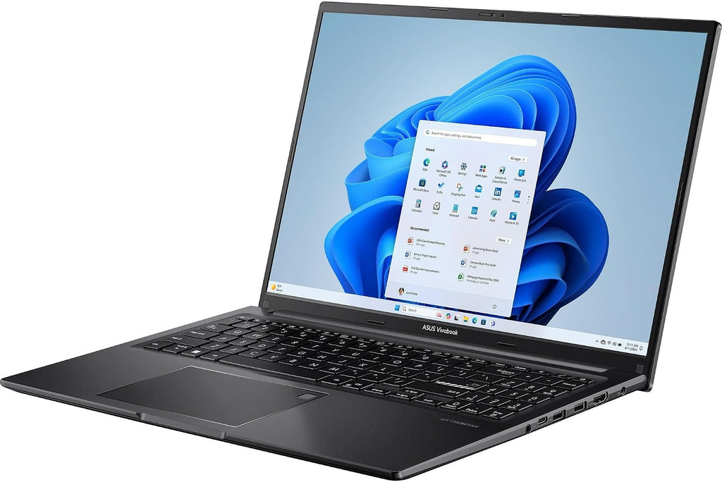 ASUS Vivobook 16' WUXGA 1920 x 1200 Laptop|Intel Core i7-1355U|Intel Iris X Graphics|Black|Backlit| 16GB RAM | 512GB SSD |Windows 11 Home |Bundle with Wireless Mouse