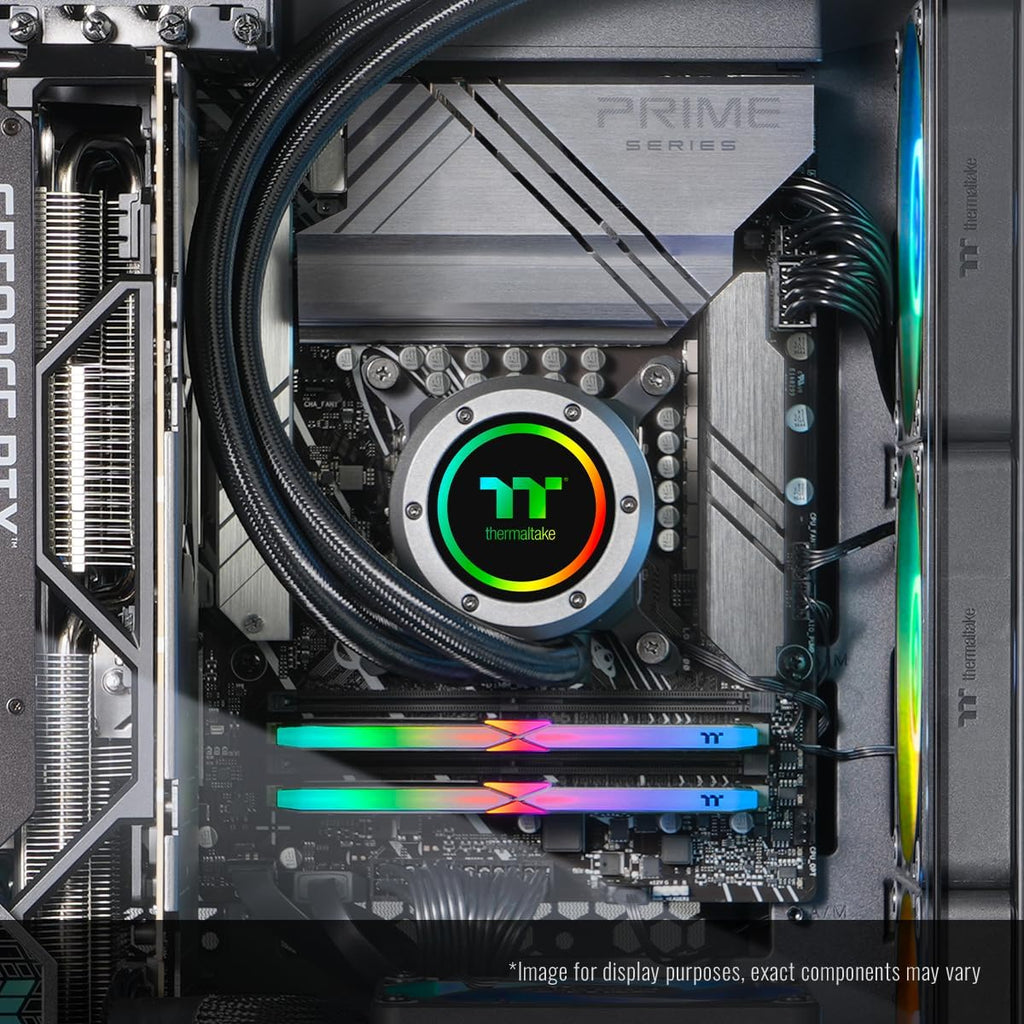 Thermaltake LCGS Reactor u2890 Gaming Desktop (Intel® Core™ Ultra 9 285K, ToughRam 32GB DDR5 6400MT/s RGB Memory, NVIDIA® GeForce RTX™ 5090, 2TB NVMe M.2, WiFi, Windows 11) T6BK-Z890-590-LCS