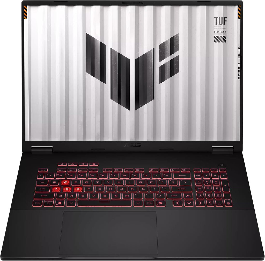 ASUS TUF A18 Gaming Laptop, 18' FHD+ 144Hz Display, AMD Ryzen 7 260(>i7-14650HX), NVIDIA GeForce RTX 5060, 32GB D5 RAM, 2TB SSD, Backlit Keyboard, Wi-Fi 6E, FHD Camera, Win 11 Pro, w/BWE Accessories