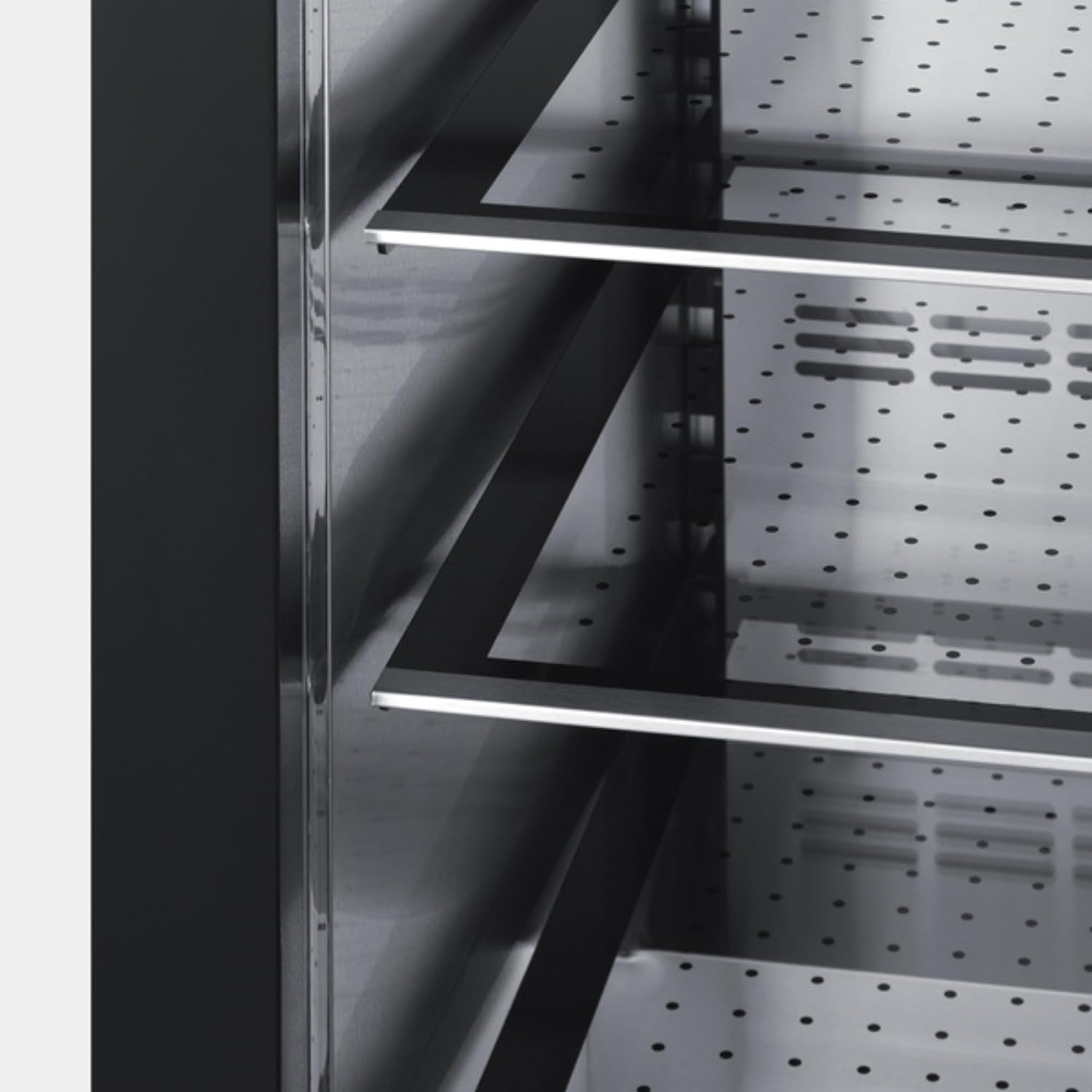 Summit 15' Built-In Beverage Center, Shallow 18' Depth Refrigerator, Commercial Approved, Stainless Steel - SDHG1533LHD (Left Handed Door Swing)