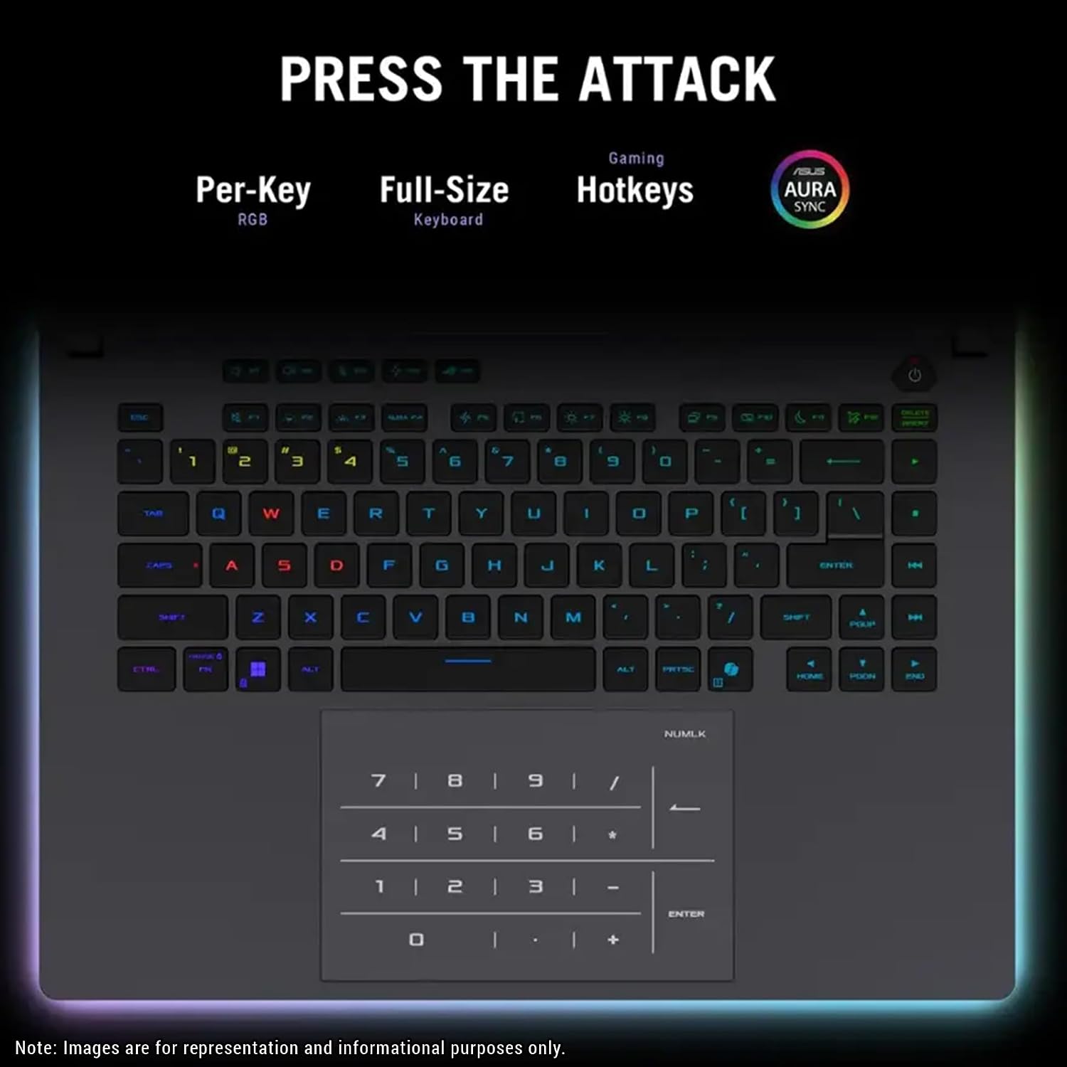 ASUS ROG Strix G16 Gaming Laptop, Intel Ultra 9-275HX, 32 GB DDR5 RAM, 2 TB PCIe SSD, 16' 2.5K (2560x1600) 240Hz Nebula Display, Nvidia G-Force RTX 5070, RGB Backlit Keyboard, W11 Pro, Eclipse Gray