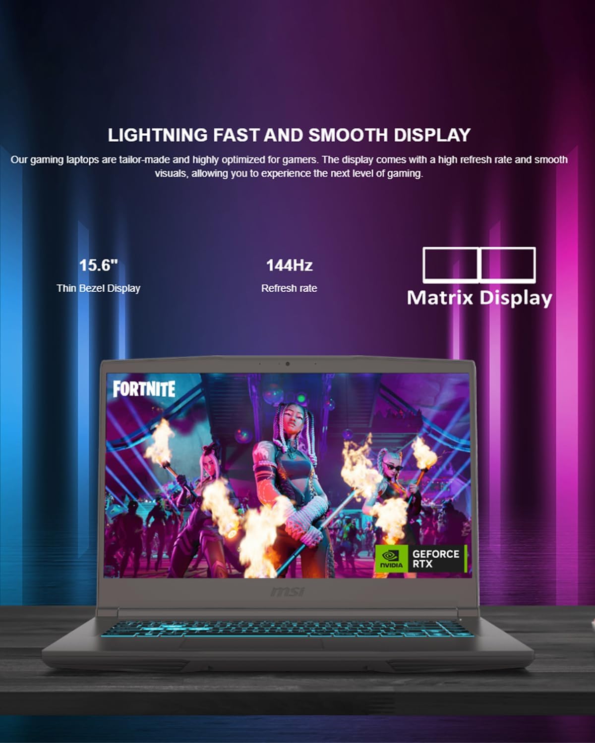 msi Thin 15 Gaming Laptop – Ryzen 9 8945HS (Beats i9-13900H) • RTX 4060 DDR6 • 15.6' 144Hz Display • Wi-Fi 6E • w/MS Office Lifetime, External DVD Drive • Win 11 Pro (32GB DDR5 RAM, 2TB SSD)