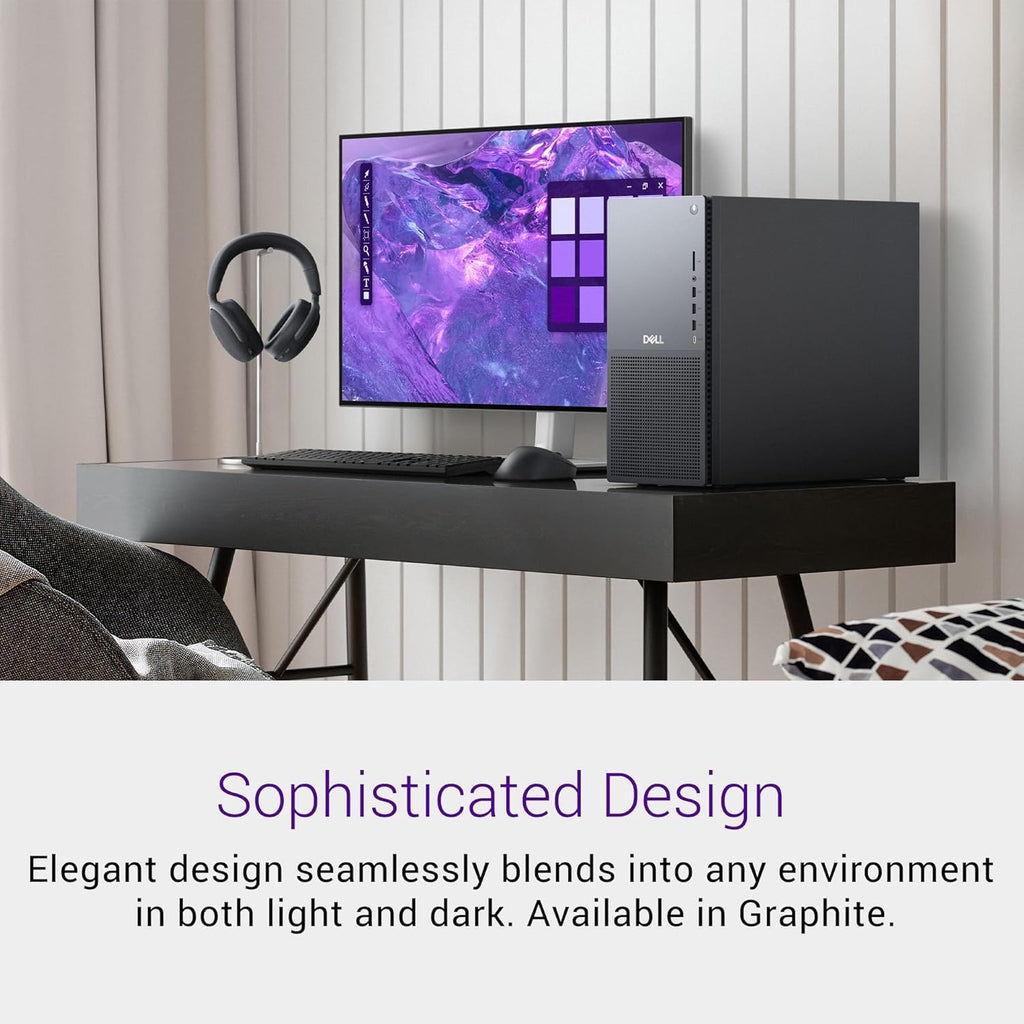 Dell Tower Plus EBT2250 Desktop Computer - Series 2 Intel Core Ultra 7 265 20-Core Processor up to 5.3 GHz, 64GB DDR5 RAM, 1TB NVMe SSD, NVIDIA GeForce RTX 4060 8GB GDDR6, Windows 11 Pro, Graphite