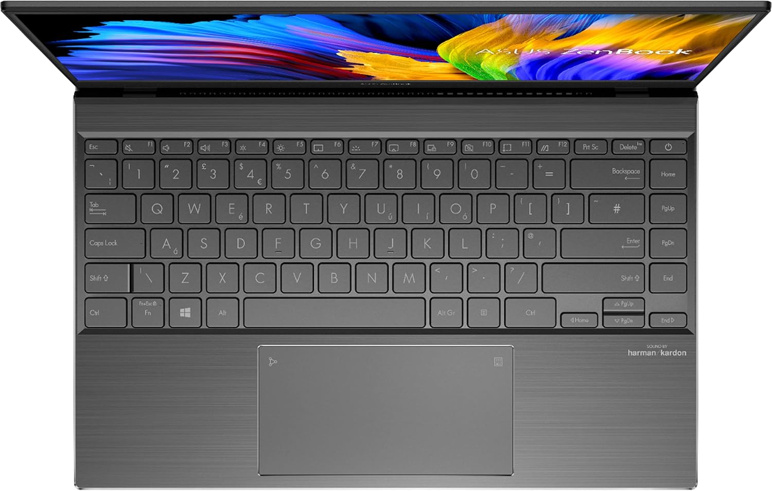 Asus Zenbook 14 inch FHD Laptop, AMD Ryzen 5 5500U, 6-Cores, up to 4 GHz, 8GB DDR4 RAM, 256GB PCle SSD, NVIDIA GeForce MX450 Graphics, Webcam, WiFi, Bluetooth, HDMI, Media Card Reader