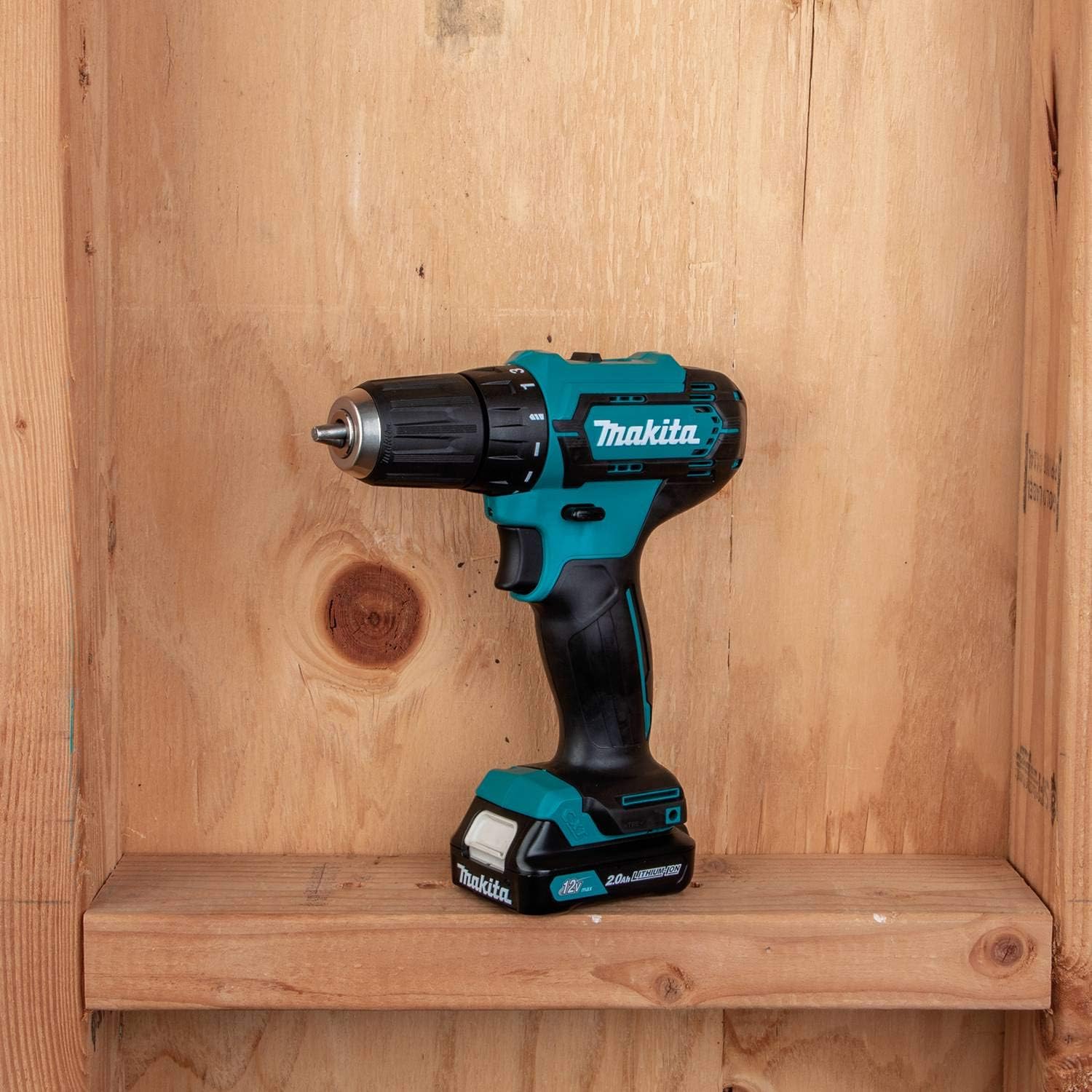 Makita FD09R1 12V max CXT® Lithium-Ion Cordless 3/8' Driver-Drill Kit (2.0Ah)