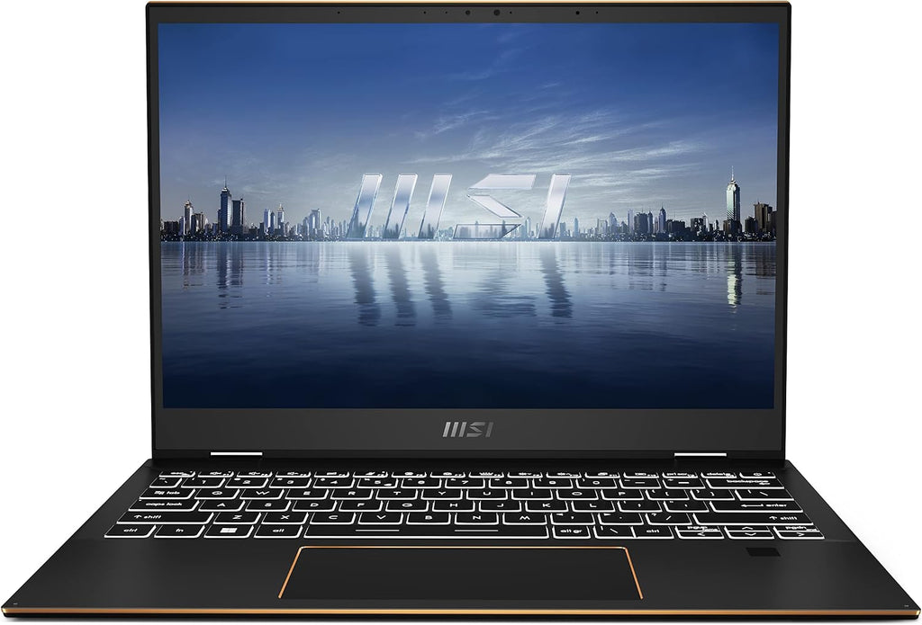 msi Summit E13 Flip Evo (2024) 13.4' FHD+ 120Hz Professional 2 in 1 Laptop: Intel Core i7-1280P, Intel Iris Xe, 16GB LPDDR5, 1TB NVMe SSD, Thunderbolt 4, WiFi 6E, Win 11 Home: Ink Black A12MT-026US