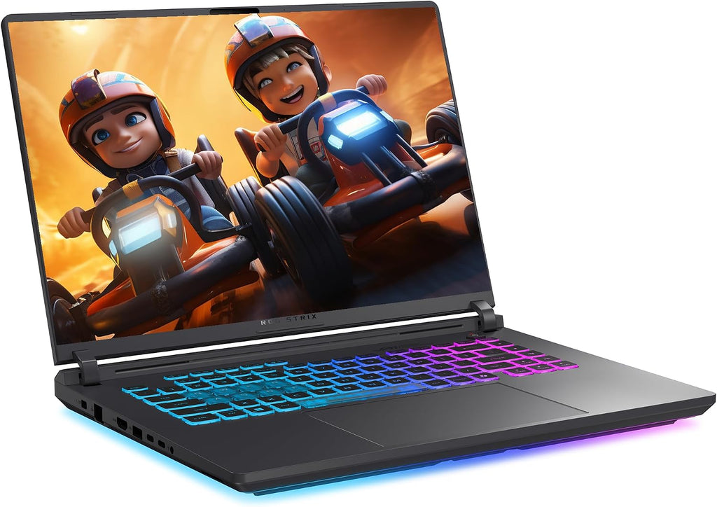 ASUS ROG Strix G16 Gaming Laptop, Intel Ultra 9-275HX, 32 GB DDR5 RAM, 2 TB PCIe SSD, 16' 2.5K (2560x1600) 240Hz Nebula Display, Nvidia G-Force RTX 5070, RGB Backlit Keyboard, W11 Pro, Eclipse Gray
