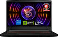 MSI Thin GF63 15.6' 144Hz Gaming Laptop: 12th Gen Intel Core i7, NVIDIA GeForce RTX 4050, 16GB DDR4, 512GB NVMe SSD, Type-C, Cooler Boost 5, Win11 Home: Black 12VE-066US (Renewed)