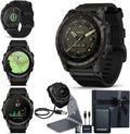 Garmin tactix 7 AMOLED Edition Tactical Military GPS Smartwatch | Touchscreen, Stealth Mode, Flashlight, Multicontinent Mapping, Weather, Health Metrics, with Signature Series Gift Bundle