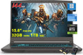 msi Thin 15 Gaming Laptop | 15.6' FHD IPS 144Hz | Intel 8-core i5-12450H (>i7-11800H) | 32GB DDR4 1TB SSD | GeForce RTX 3050 | Backlit Type-C Win11Pro w/DLCA Accessory