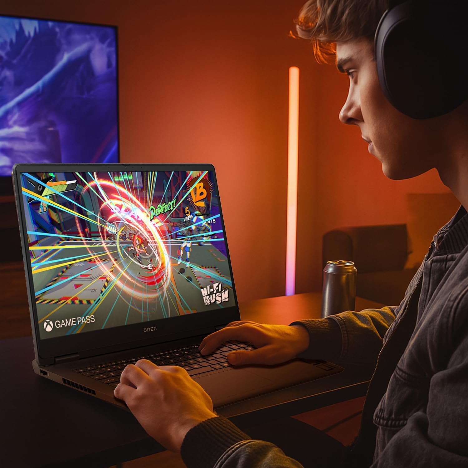 HP OMEN 17.3 RTX 5070 AI Gaming Laptop, 17.3' FHD 144Hz, AMD Ryzen AI 9 365, NVIDIA RTX 5070, 32GB DDR5 RAM, 1TB SSD, RGB Backlit KB, Low Blue Light, Bundle with Thunderobot 7 in-1 USB-C Hub