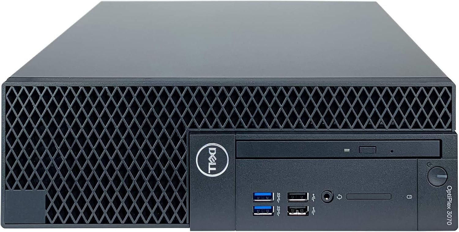 Dell OptiPlex 3070 SFF Small Form Factor Desktop - 9th Gen Intel Core i7-9700 8-Core CPU up to 4.70GHz, 32GB DDR4 Memory, 1TB SSD, Intel UHD Graphics 630, DVD Burner, Windows 11 Pro (Renewed)