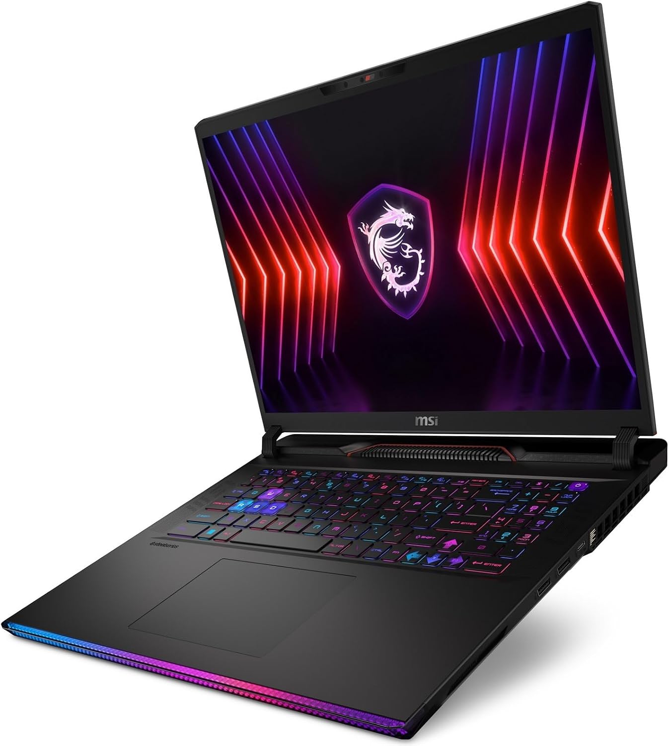 EXCaliberPC [2024] MSI Raider GE78 HX 14VHG-601US (Intel Core i9-14900HX, 64GB DDR5 RAM, 2TB NVMe SSD, NVIDIA GeForce RTX 4080, 17' QHD+ 240Hz, Windows 11) Gaming Laptop