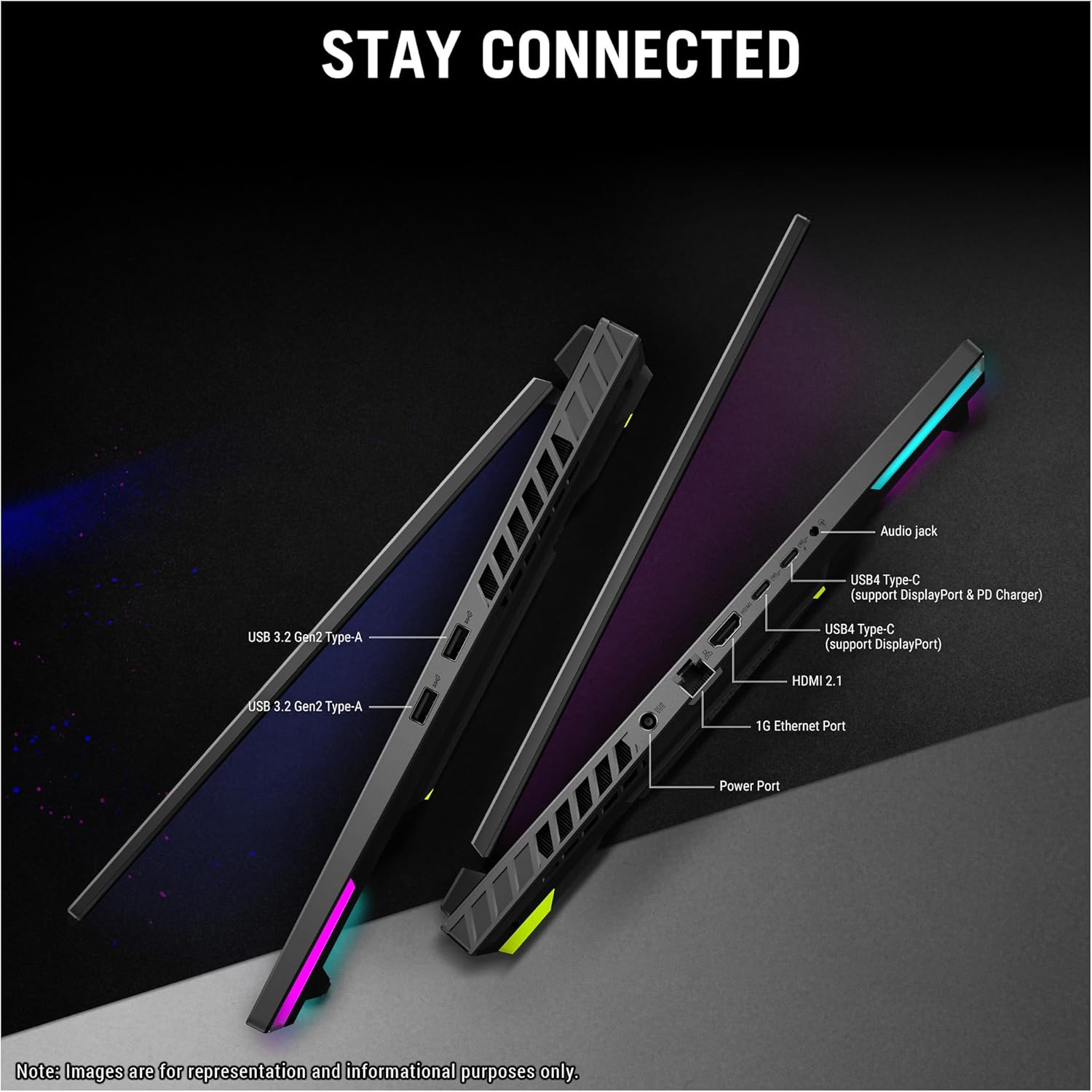 ASUS ROG Strix G18 Gaming Laptop, AMD Ryzen 9-9955HX, 64 GB DDR5 RAM, 4 TB PCIe SSD, 18' 2.5K (2560x1600) 240Hz Display, Nvidia G-Force RTX 5070, 4-Zone RGB Keyboard, W11 Pro, Eclipse Gray