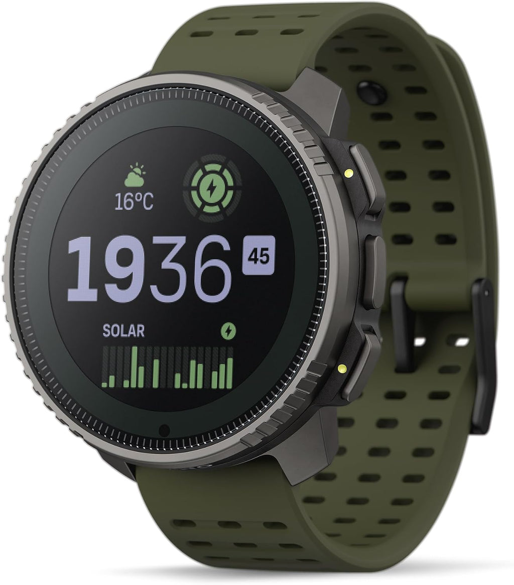 SUUNTO Vertical GPS Adventure Watch, Activity Tracker w/Dual-Band GNSS & Offline Maps, Supports 95+ Sports, Training Metrics & Recovery Insights, Solar Charging Opt. for 1yr Daily Use
