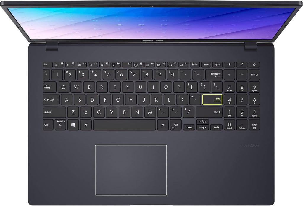 ASUS 15.6' Vivobook Go FHD Laptop, Intel Quad Core, 4GB RAM, 64GB SSD, Windows 11 in S Mode, Star Black, L510KA-NB21