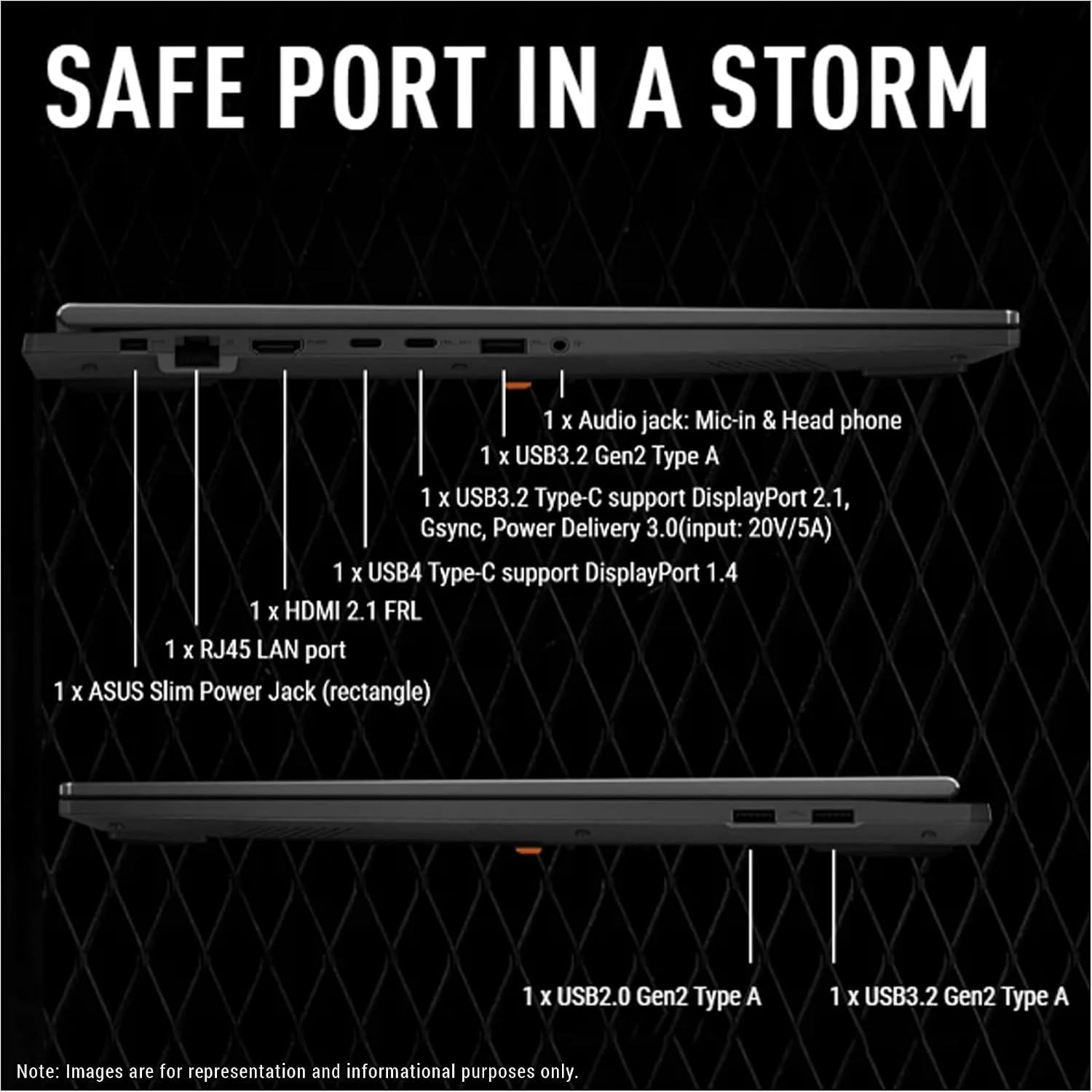 ASUS TUF A18 Gaming Laptop, AMD Ryzen 7-260, 64 GB DDR5 RAM, 4 TB PCle SSD, 18' 2.5K (2560x1600) 240Hz Display, Nvidia G-Force RTX 5070, RGB Backlit Chiclet Keyboard, W11 Pro, Jaeger Gray