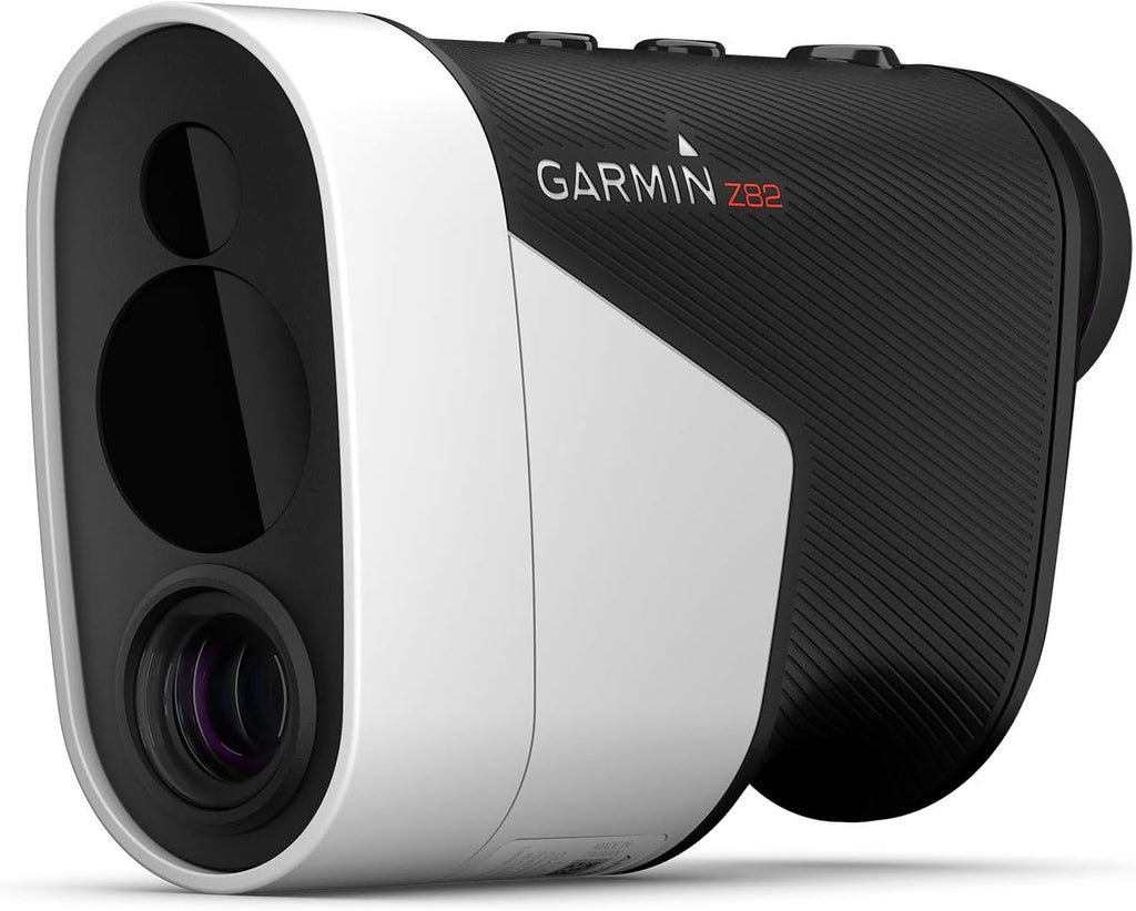 Garmin Approach Z82, Golf GPS Laser Range Finder, Accuracy Within 10' of The Flag, 2-D Course Overlays