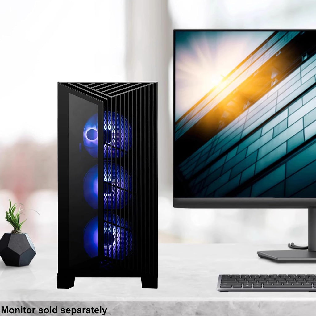 msi Aegis ZS2 Gaming Desktop AMD 12-core Zen 5 Ryzen 9 9900X (>i9-14900HX) 64GB RAM 8TB SSD GeForce RTX 5070 DLSS 4 (Up to 988 AI Tops) 360mm Liquid Cooler 750W 80+ Gold PSU Support HDD Win11