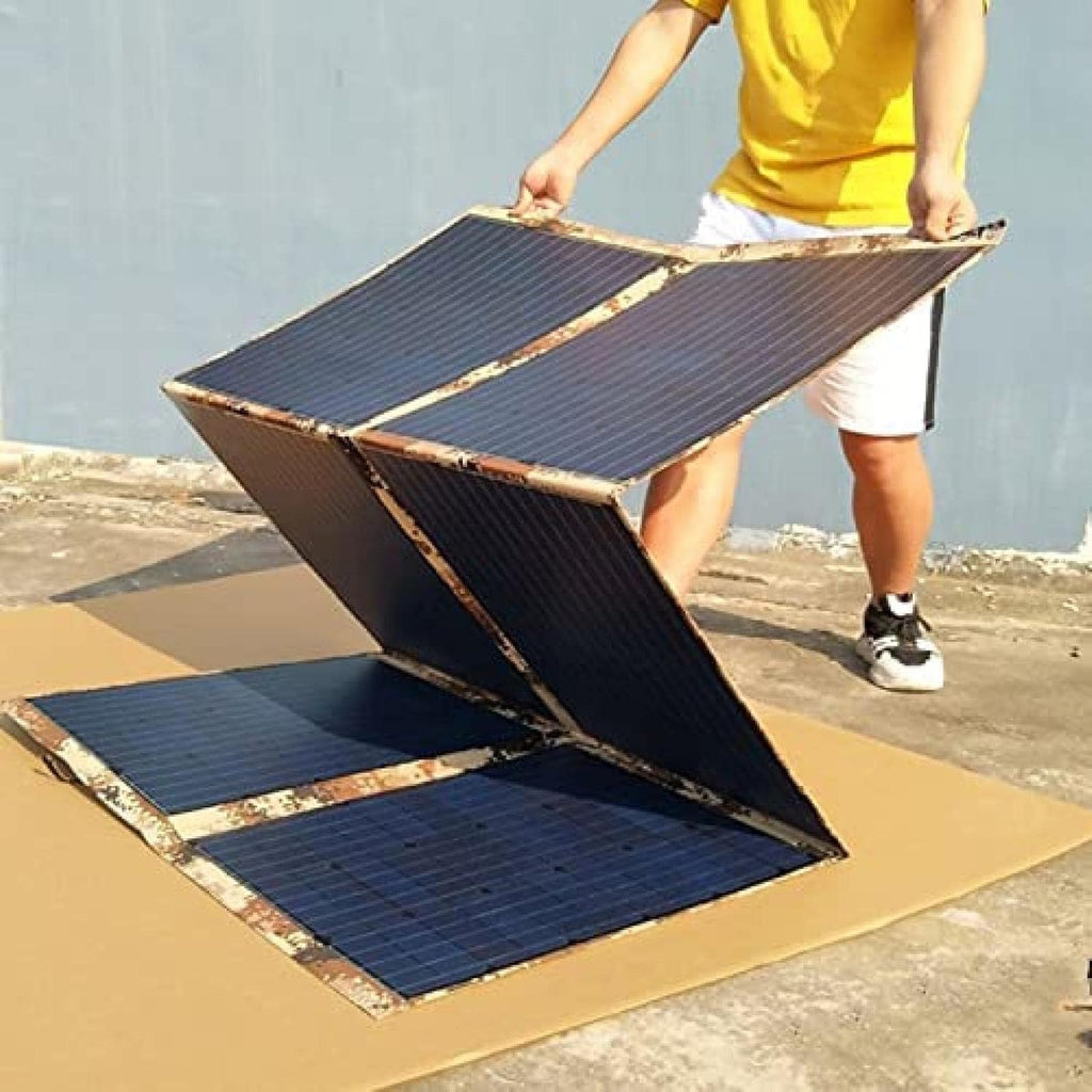 Solar Panel Kit,Solar Panel Portable Solar Panels for Homes Foldable Solar Generator Monocrystalline Solar Panels for Homes Charger Kit