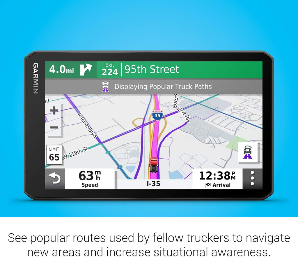 Garmin - dezl OTR700 7 inches GPS Truck Navigator - Black 010-02313-00 (Renewed)