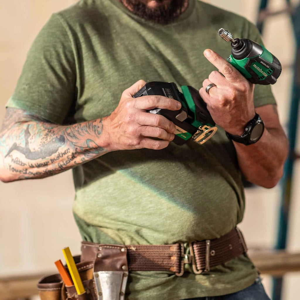 Metabo HPT 18V MultiVolt™ Brad Nailer + Impact Driver Combo Kit, KC18DEXQD