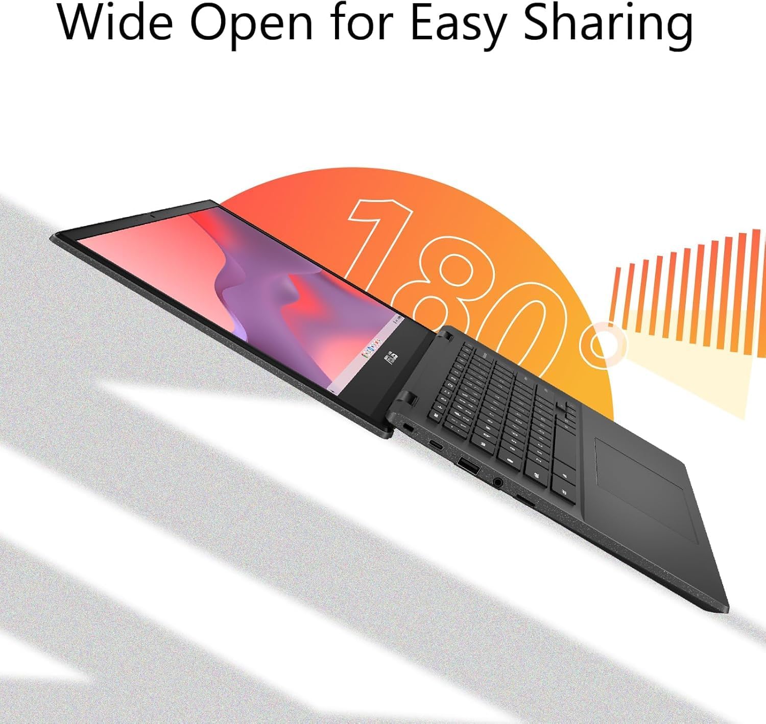 ASUS Chromebook CM1402C, 14' Full HD Laptop, MediaTek Kompanio 520, 4GB LPDDR4x-3600 MHz RAM, 64GB eMMC, Webcam, WiFi 6, Bluetooth, Chrome OS, Gravity Gray