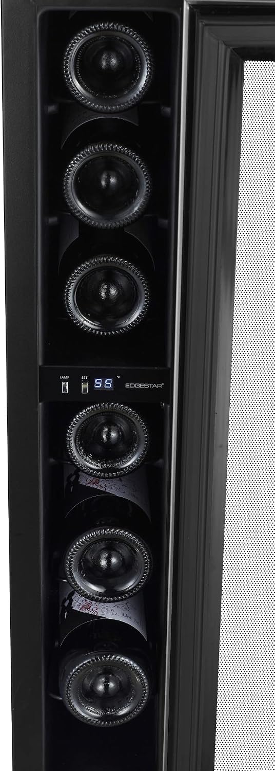 EdgeStar CWR70SZ 6-Inch 7 Bottle Built-In Wine Cooler