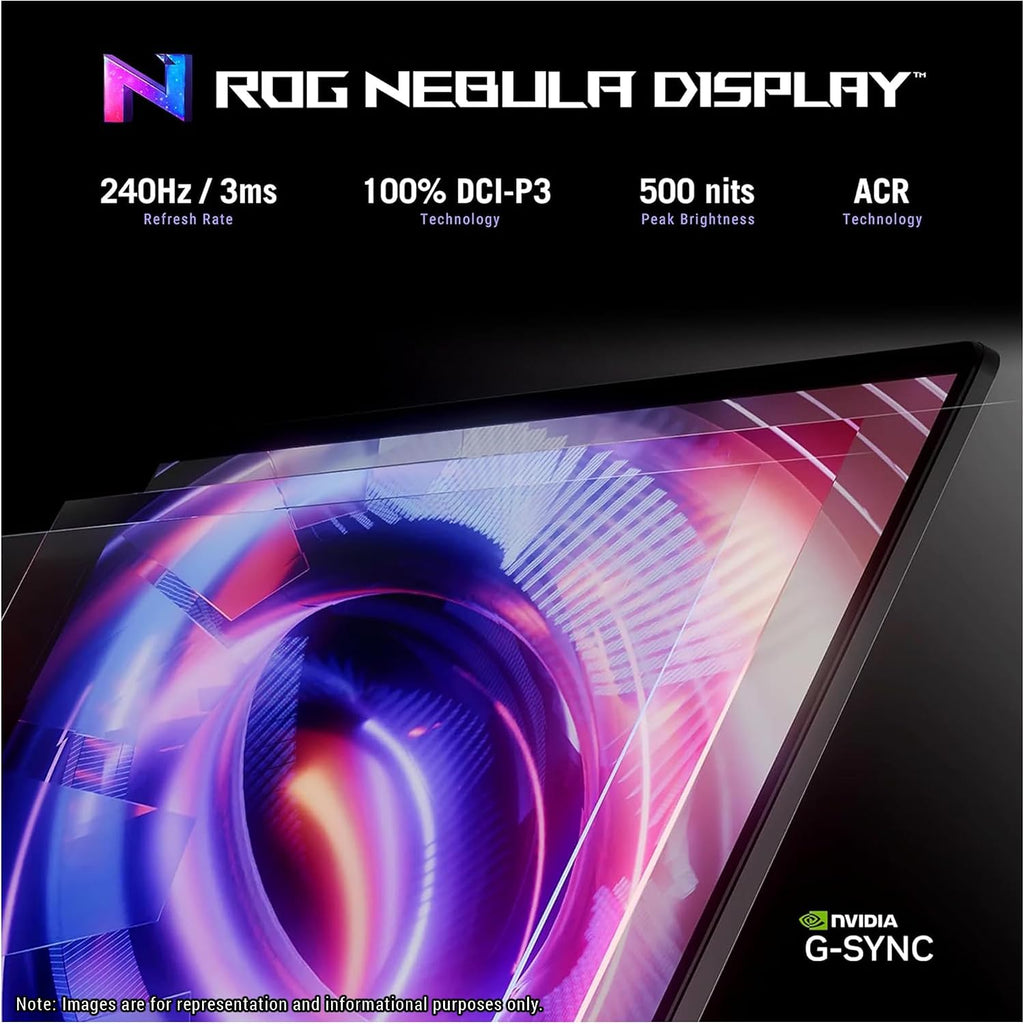 ASUS ROG Strix G16 Gaming Laptop, Intel Ultra 9-275HX, 64 GB DDR5 RAM, 2 TB PCIe SSD, 16' 2.5K (2560x1600) Display, Nvidia G-Force RTX 5080, RGB Backlit Chiclet Keyboard, W11 Pro, Eclipse Gray