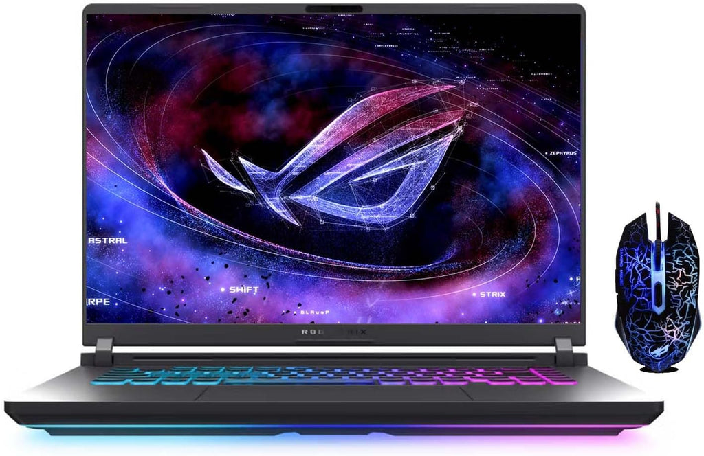 ASUS ROG Strix G16 (2025) Gaming Laptop, 16' FHD+ 16:10 165Hz/3ms IPS Display, NVIDIA GeForce RTX 5060 Laptop, Intel Core i7-14650HX, 16GB DDR5 | 1TB M.2 PCIe SSD, WiFi 7, RGB Blacklit KB, Win11 Pro