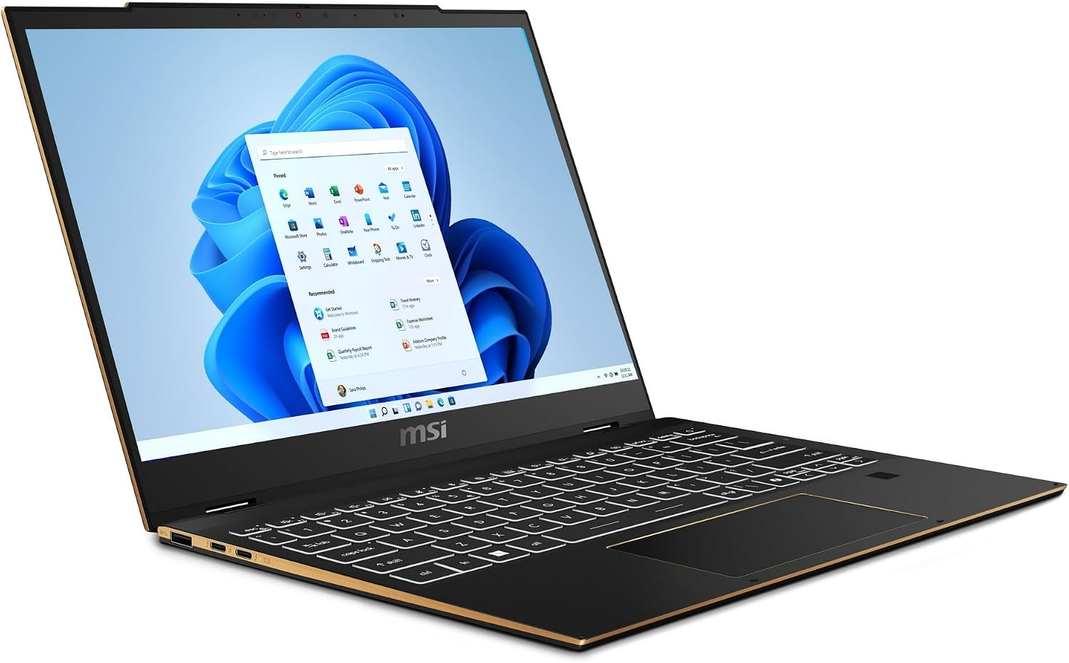 msi Summit E13 AI Evo Laptop 2025, 13.3' WUXGA IPS Touchscreen, Intel Ultra 7 155H 16-Core, Arc Graphics, 16GB LPDDR5 1TB SSD, Backlit KB, Thunderbolt 4, Fingerprint, Wi-Fi, Win11 Pro, COU 32GB USB