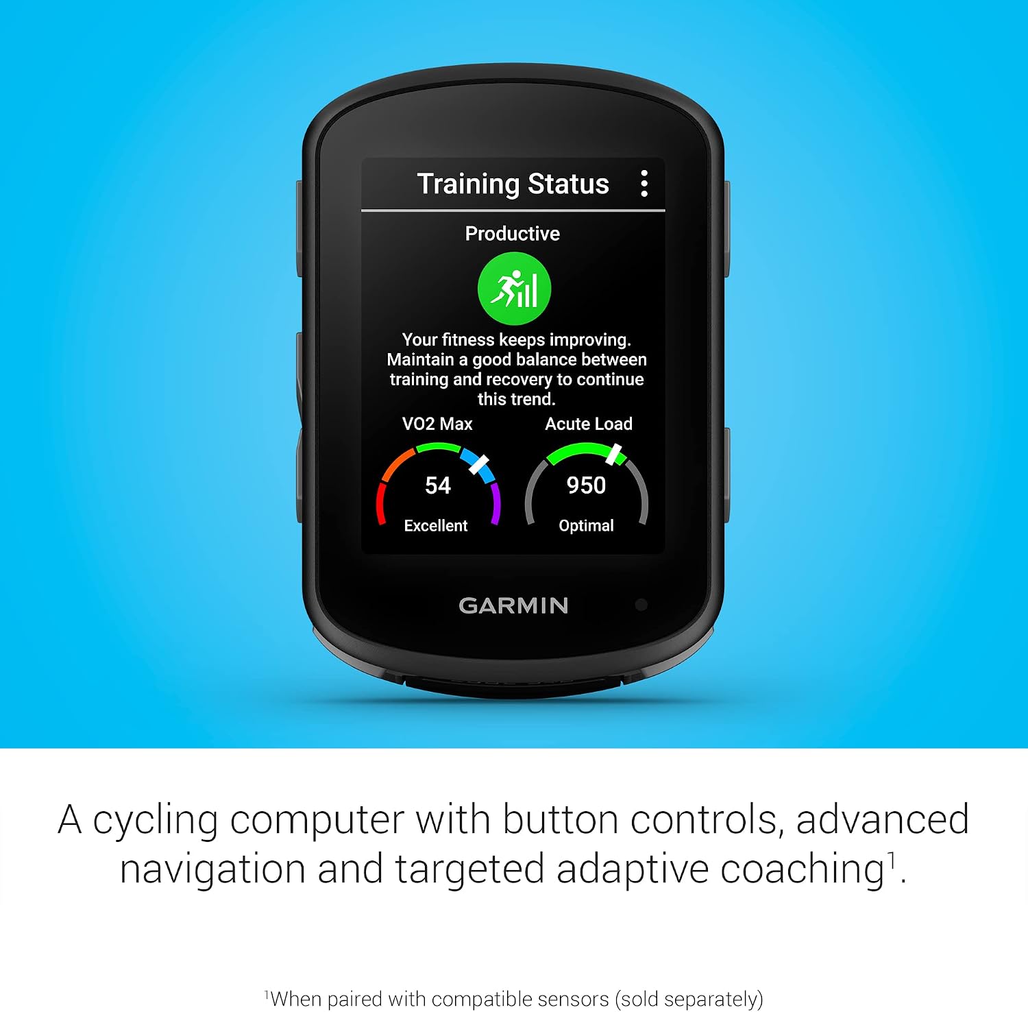 Garmin Edge 540 Compact GPS Cycling Handheld Computer w/Naviation and Signature Series Power Bundle