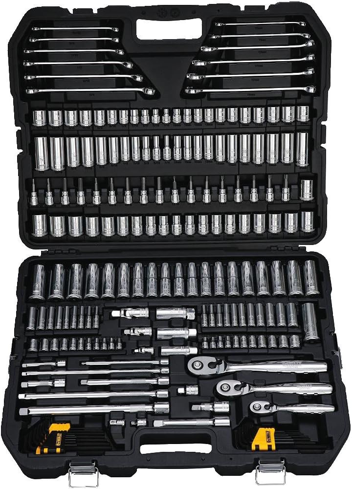 DEWALT Mechanics Tool Set, Drill/Driver & Impact Driver Combo Kit (DCK240C2)