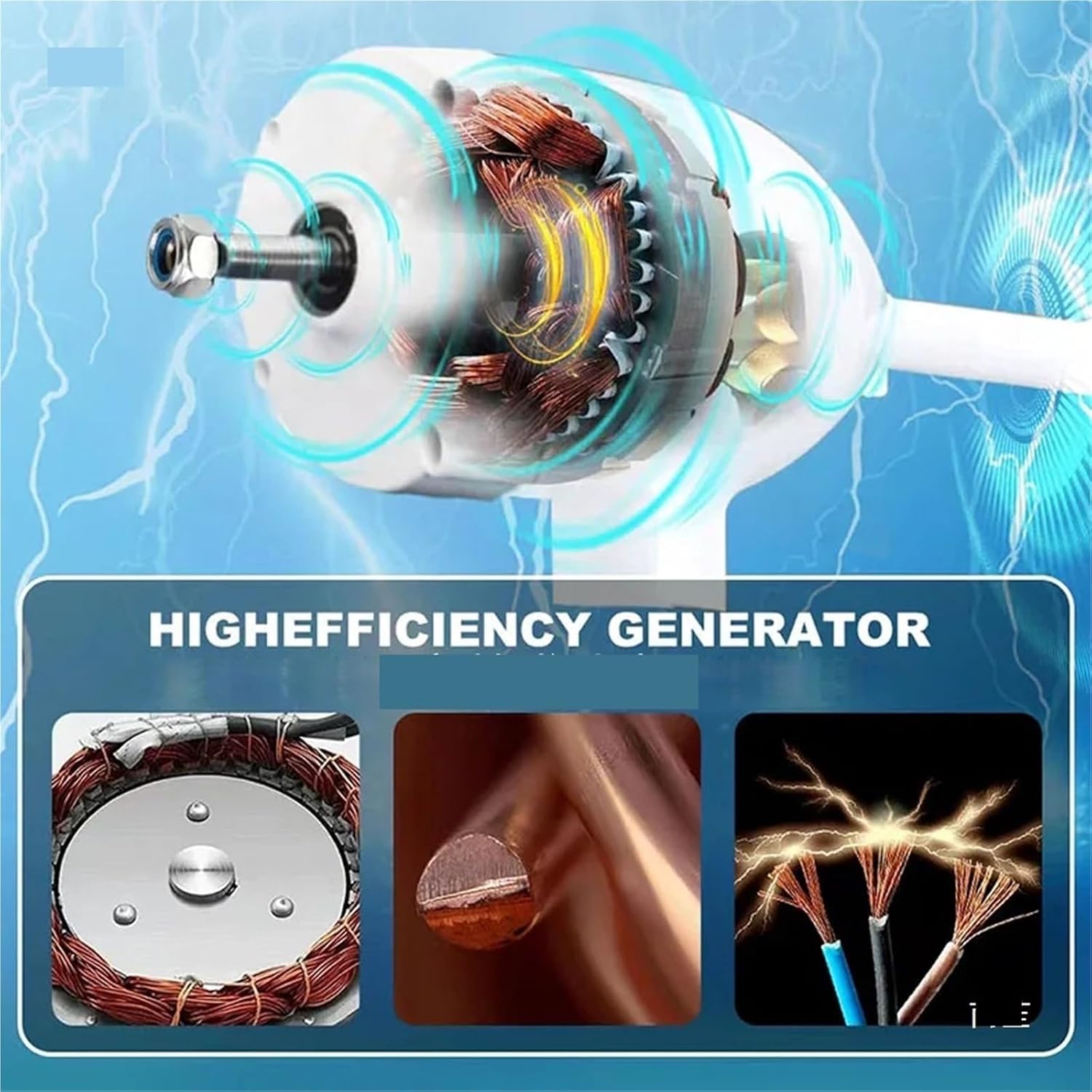 Wind Generator, 3000W 12V Wind Generator with Mppt Charging Controller for Home Use,Wind Turbines