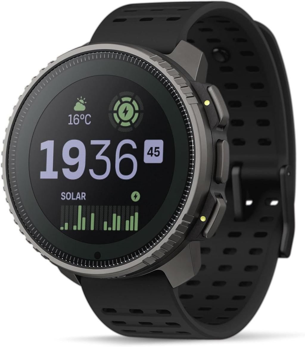 SUUNTO Vertical GPS Adventure Watch, Activity Tracker w/Dual-Band GNSS & Offline Maps, Supports 95+ Sports, Training Metrics & Recovery Insights, Solar Charging Opt. for 1yr Daily Use