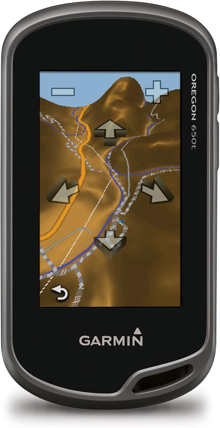 Garmin 010-01066-30 Oregon 650t 3-Inch Handheld GPS with 8MP Digital Camera (US Topographic Maps)