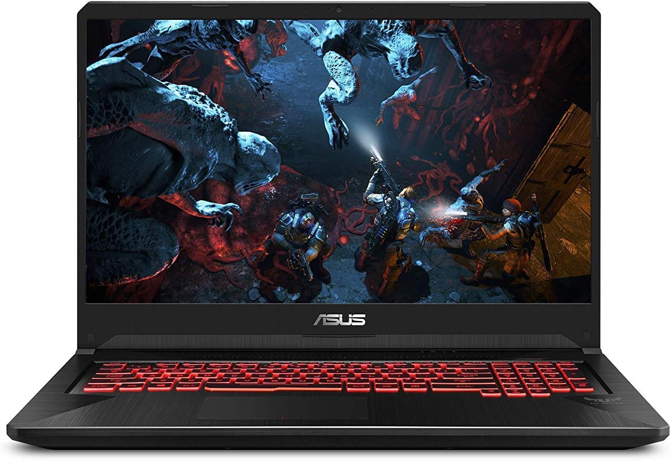 ASUS TUF Gaming Laptop, 17.3' Full HD IPS Type, AMD Ryzen 5 3550H CPU, AMD Radeon RX560X, 8GB DDR4, 512GB PCIe SSD, Gigabit Wi-Fi 5, Windows 10 Home - FX705DY-EH53