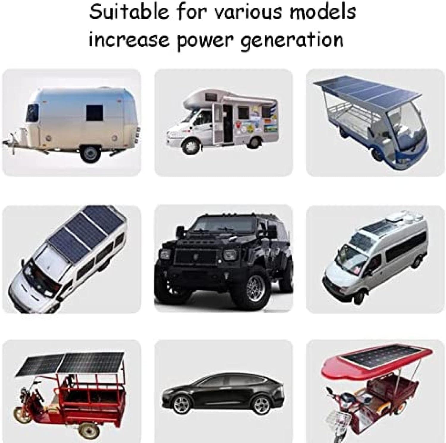Solar Panel Kit,Solar Panel Portable Solar Panels for Homes Foldable Solar Generator Monocrystalline Solar Panels for Homes Charger Kit