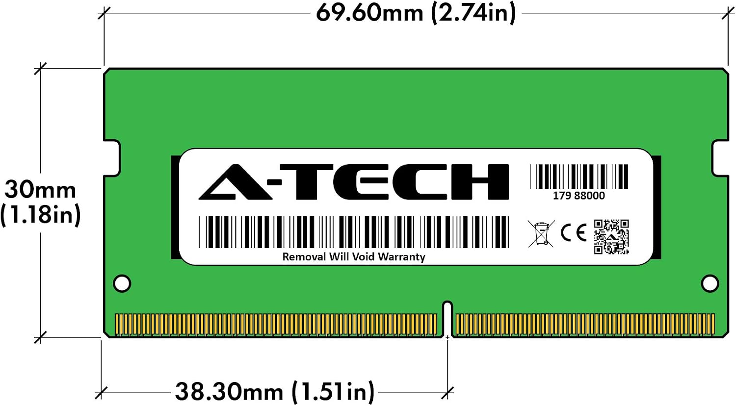 A-Tech 8GB Kit (2x4GB) RAM for MSI GF63 Thin Laptop | DDR4 2666MHz PC4-21300 SODIMM 1.2V 260-Pin Non-ECC SO-DIMM Memory Upgrade