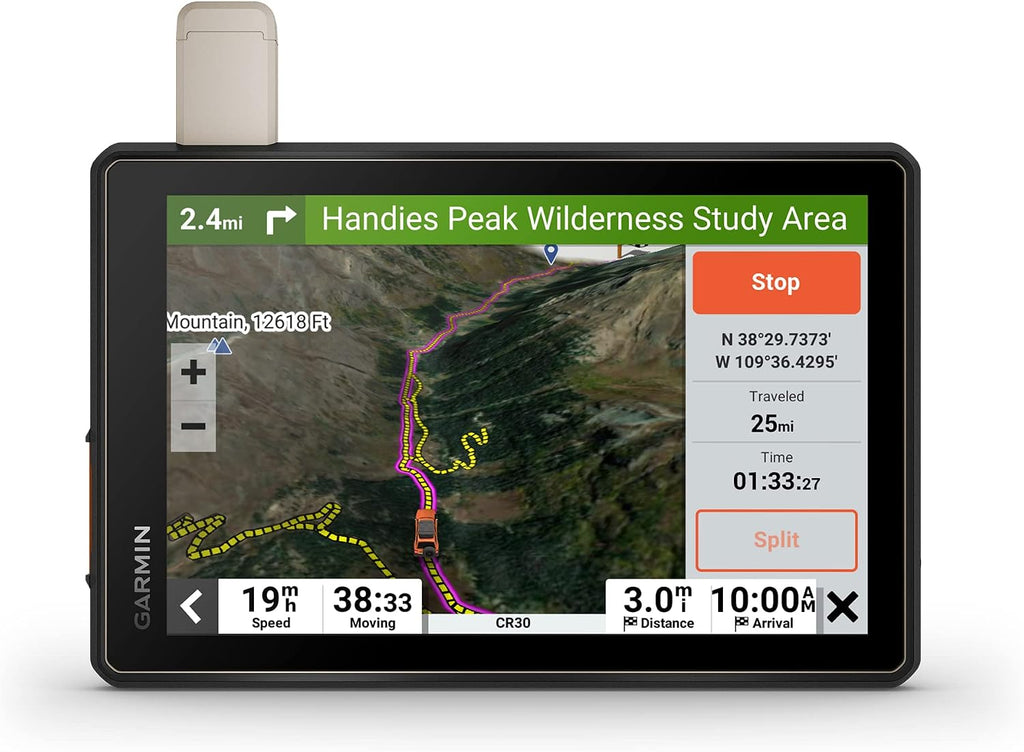 Garmin Tread Overland, All-Terrain Navigator, Rugged, Built in Mapping, iOverlander, Ultrabright Display
