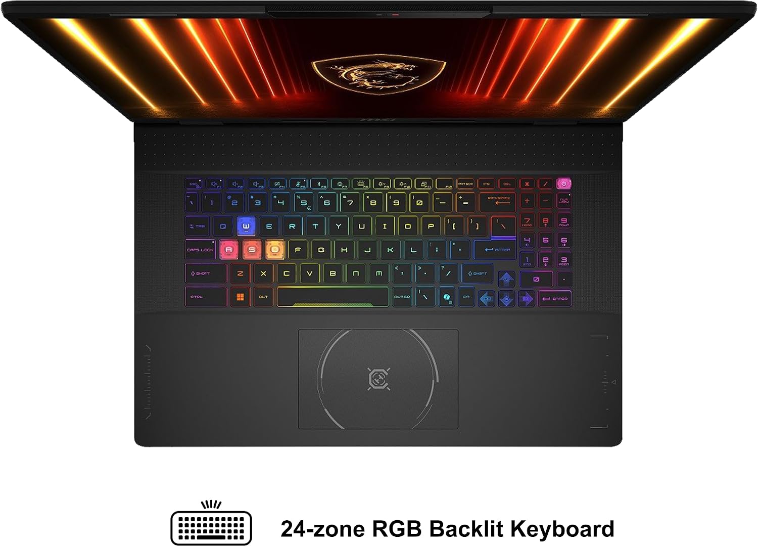 MSI Crosshair 18 HX AI Gaming Laptop 18' QHD+ 240Hz (100% DCI-P3) Intel 24-core Ultra 9 275HX (>i9-14900HX) 64GB DDR5 1TB SSD GeForce RTX 5070 (Up to 798 AI TOPS) RGB Backlit Thunderbolt Win11 ICP Hub