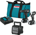 Makita CX203SYBXRM 18V LXT® Lithium-Ion Sub-Compact Brushless Cordless 2-Pc. Combo Kit with Job Site Speaker (1.5Ah)