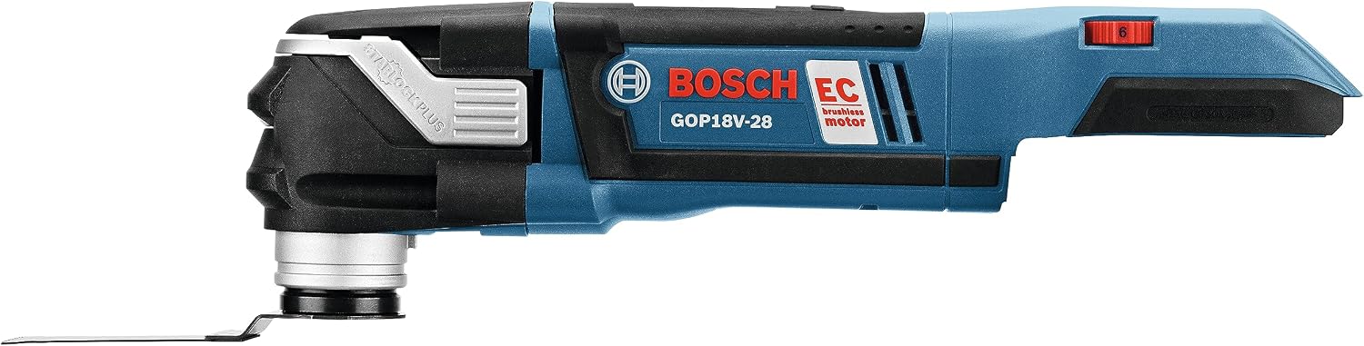 BOSCH GXL18V-270B22 18V Brushless 2 Tool Combo Kit with 5-in-1 Flexiclick Cordless Drill Driver and StarlockPlus Oscillating Multi Tool (Tool Set Includes: CORE18V Battery, Charger & Attachments)