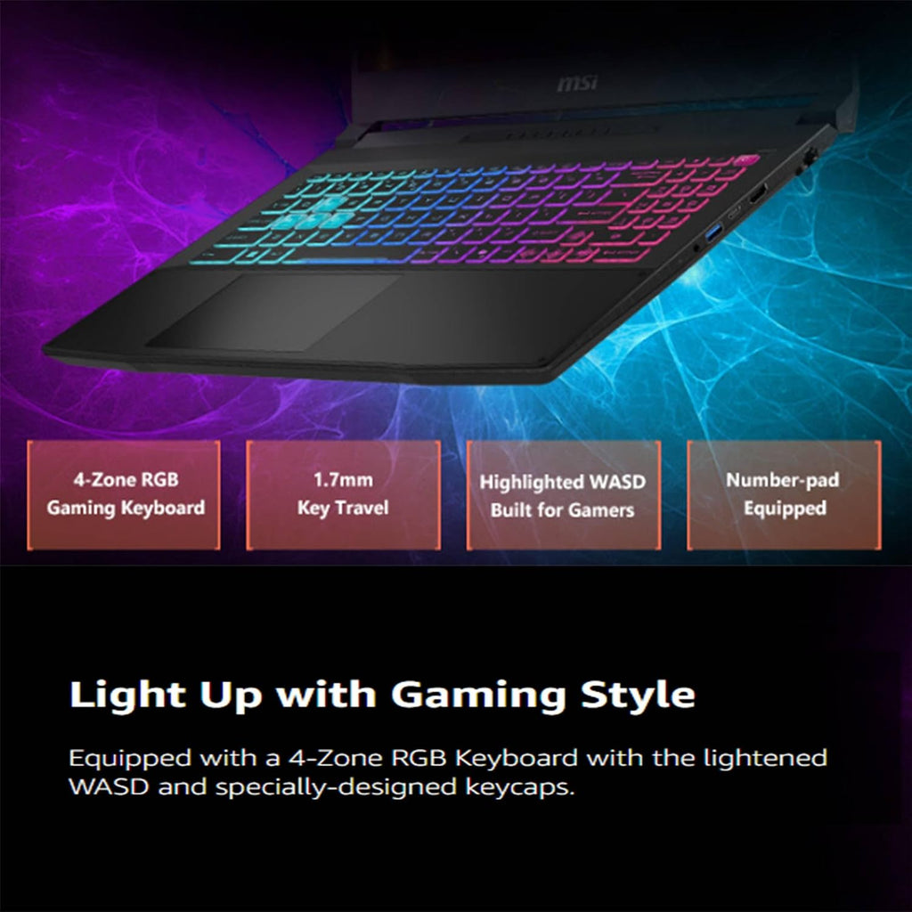 MSI Katana HX Gaming Laptop, 15.6' 165Hz QHD+ IPS Display, 24-core i9-14900HX (UP to 5.8 GHz, GeForce RTX 5070, AI&VR Ready, Copilot+ PC, RGB Backlit Keyboard, Win11, Black(32GB DDR5 RAM | 1TB SSD)