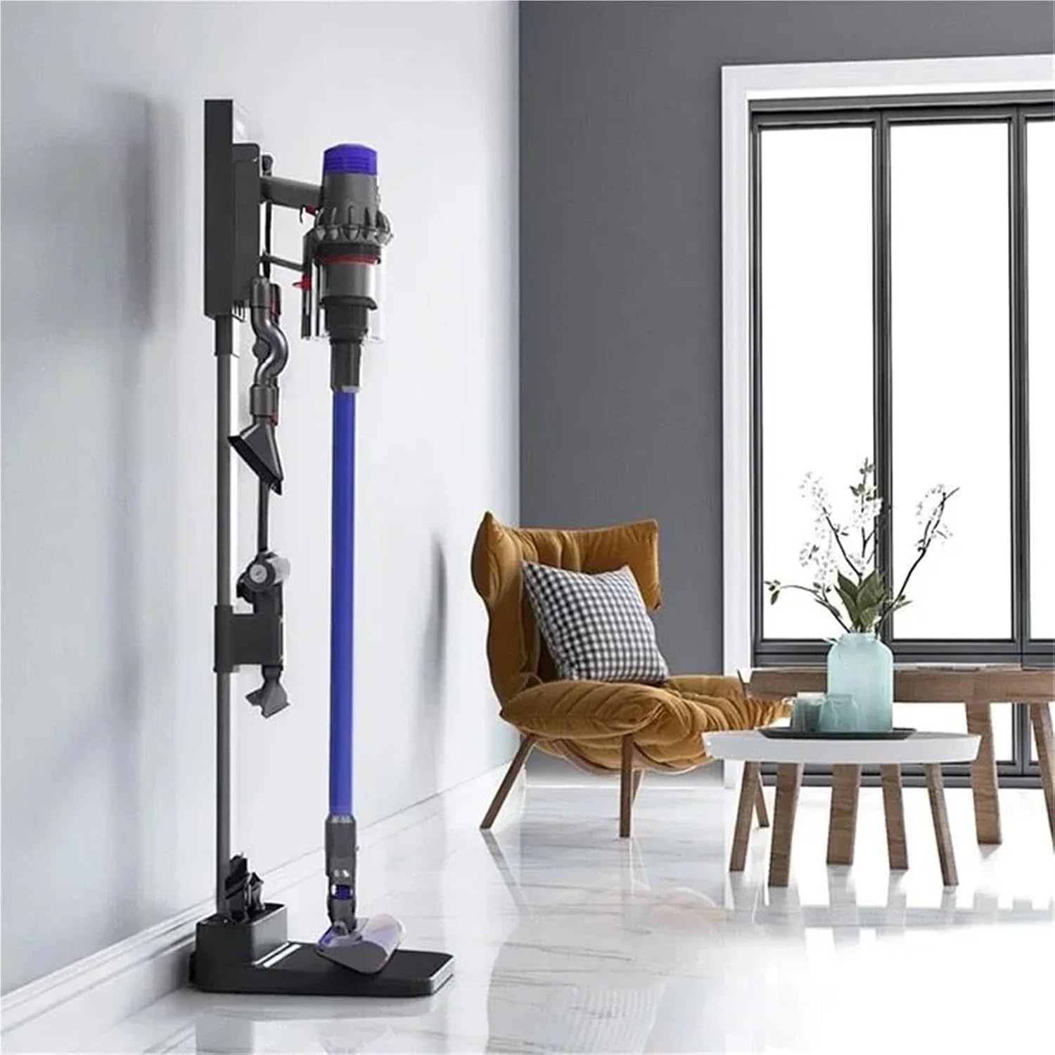 1 Pc Freestanding BPfire S1， Compatible for Dyson ，V7 V8 SV10 V11 SV12 V15 Vacuum Stand Docking Handheld Stick Vacuum Cleaner