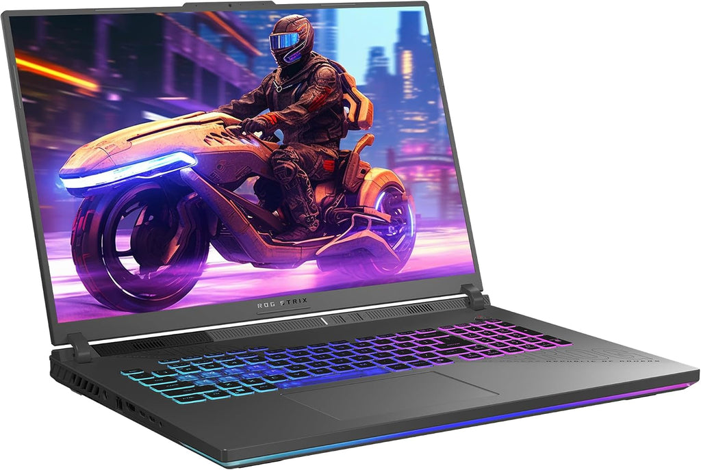 ASUS ROG Strix G18 Gaming Laptop, AMD Ryzen 9-9955HX, 64 GB DDR5 RAM, 4 TB PCIe SSD, 18' 2.5K (2560x1600) 240Hz Display, Nvidia G-Force RTX 5070, 4-Zone RGB Keyboard, W11 Pro, Eclipse Gray